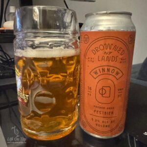 Life On Tap Episode #378: Winnow (The Drowned Lands Brewery Winnow, German-style Festbier)