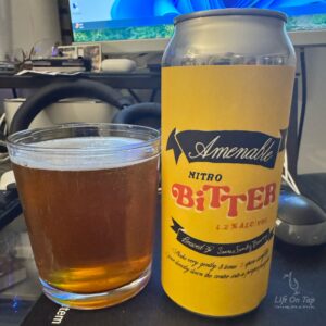 Life On Tap Episode #399: Amenable Bitter (Suarez Family Brewery Amenable - English Ordinary Bitter)