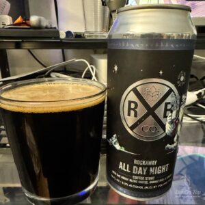 Life On Tap Episode #402: All Day Night (Rockaway Brewing Company All Day Night - in collaboration with The Greats of Craft, Coffee Stout)